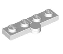 LEGO Gelenke 2429c01 Gelenkplatte 1x4, weiß