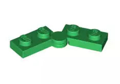 LEGO Gelenke 2429c01 Gelenkplatte 1x4, grün