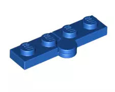 LEGO Gelenke 2429c01 Gelenkplatte 1x4, blau