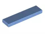 LEGO Fliesen 2431 Fliese 1x4, mittelblau