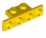 LEGO Sonderplatten 2436 Halter 1x2/1x4, gelb