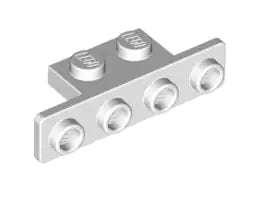 LEGO Sonderplatten 2436 Halter 1x2/1x4, weiß