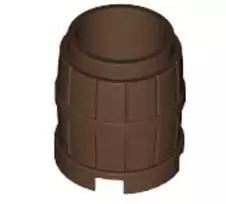 LEGO Behälter 2489 Faß 2x2x2, altbraun