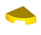 LEGO Fliesen 25269 Fliese 1x1 Viertelkreis, gelb