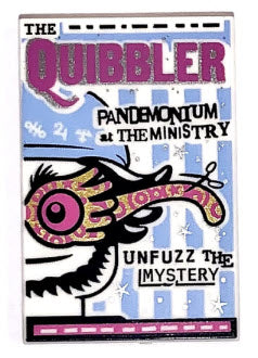 LEGO Fliesen 26603pb023 Fliese 2x3 mit Quibbler-Zeitung, weiß