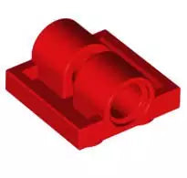 LEGO Platten 2817 Platte 2x2 mit 2 Pin Loch, rot