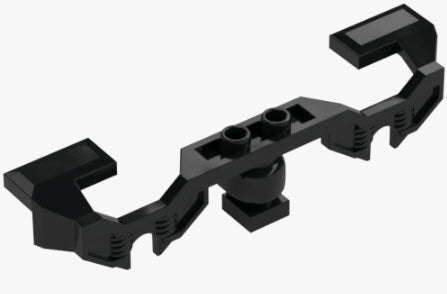 LEGO Eisenbahn 39866 Zugmotor Seitenverkleidung, schwarz