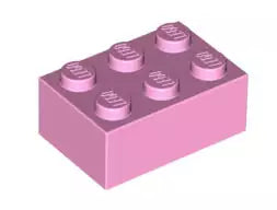 LEGO Steine 3002 Stein 2x3, knallpink