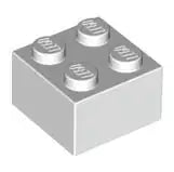 LEGO Steine 3003 Stein 2x2, weiß