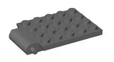 LEGO Sonderplatten 30042 Falltürklappe, dunkelgrau