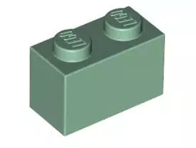 LEGO Steine 3004 Stein 2x1, sandgrün