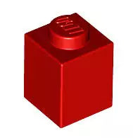 LEGO Steine 3005 Stein 1x1, rot