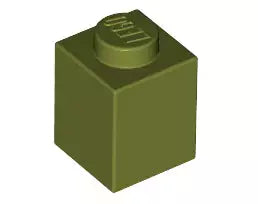 LEGO Steine 3005 Stein 1x1, olivgrün
