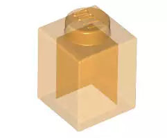 LEGO Steine 3005 Stein 1x1, transparent-orange