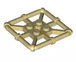 LEGO Sonderplatten 30094 Platte mit Rundrahmen 4x4, beige