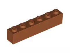 LEGO Steine 3009 Stein 1x6, hellbraun