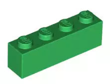 LEGO Steine 3010 Stein 1x4, grün