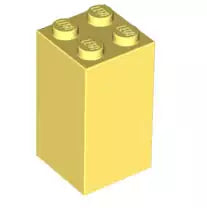 LEGO Steine 30145 Stein 2x2x3, knallhellgelb