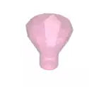 LEGO Gestein 30153 Edelstein mit 24 Facetten, transparent-dunkelpink