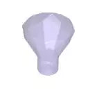 LEGO Gestein 30153 Edelstein mit 24 Facetten, transparent-purpur