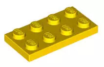 LEGO Platten 3020 Platte 2x4, gelb