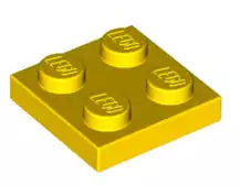 LEGO Platten 3022 Platte 2x2, gelb