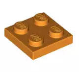 LEGO Platten 3022 Platte 2x2, orange