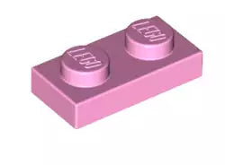 LEGO Platten 3023 Platte 1x2, knallpink