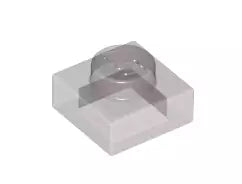 LEGO Platten 3024 Platte 1x1, transparent-schwarz