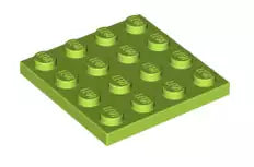 LEGO Platten 3031 Platte 4x4, lindgrün