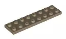 LEGO Platten 3034 Platte 2x8, dunkelbeige