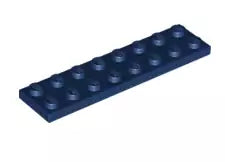 LEGO Platten 3034 Platte 2x8, dunkelBlau