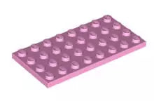 LEGO Platten 3035 Platte 4x8, knallpink