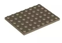 LEGO Platten 3036 Platte 6x8, dunkelbeige