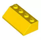 LEGO Schrägsteine 3037 Dachstein 45° 2x4, gelb