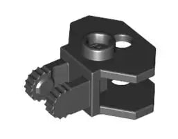 LEGO Gelenke 30396 Scharnier 1x2  (2 Finger, rastend) und Kugelkupplung, schwarz