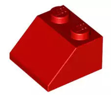 LEGO Schrägsteine 3039 Dachstein 45° 2x2, rot