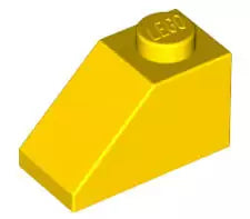 LEGO Schrägsteine 3040 Dachstein 45° 2x1, gelb