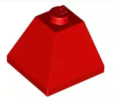 LEGO Schrägsteine 3045 Eck-Dachstein 45° 2x2, rot