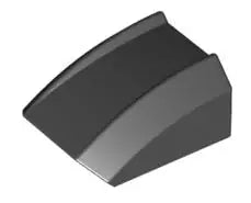LEGO Schrägsteine 30602 Bogenstein 2x2, schwarz