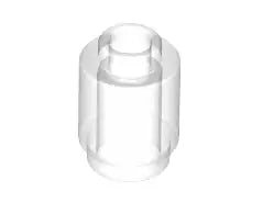 LEGO Steine 3062b Stein rund 1x1, transparent-klar