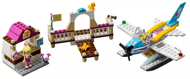 LEGO Friends 3063 Flugschule mit Wasserflugzeug
