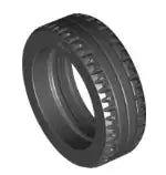LEGO Räder und Reifen 30699 Reifen 43,2 x 14mm, schwarz