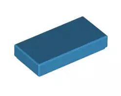 LEGO Fliesen 3069b Fliese 1x2, dunkel-azurblau