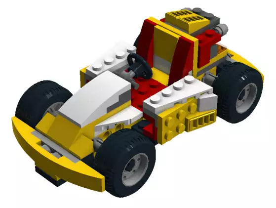 LEGO Creator 31002 Rennwagen