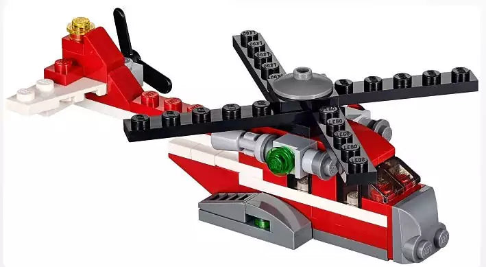 LEGO Creator 31013 Roter Hubschrauber