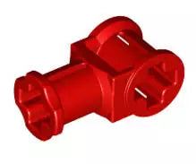 LEGO Technic 32039 Eckverbinder (Achse, Achse), rot