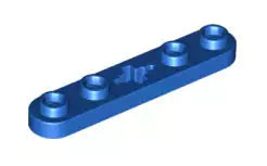 LEGO Technic 32124 Platte 1x5, runde Enden (1 Achsloch), blau