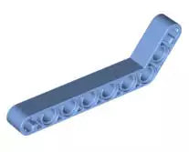 LEGO Technic 32271 Liftarm 1x9 gebogen (7-3), mittelblau