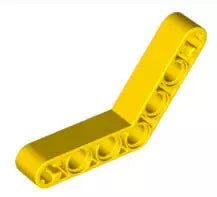 LEGO Technic 32348 Liftarm 1x7 gebogen (4-4), gelb